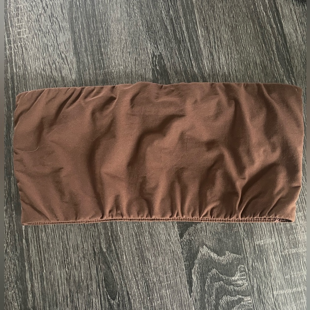 SKIMS Bandeau Strapless Bra Medium Brown
